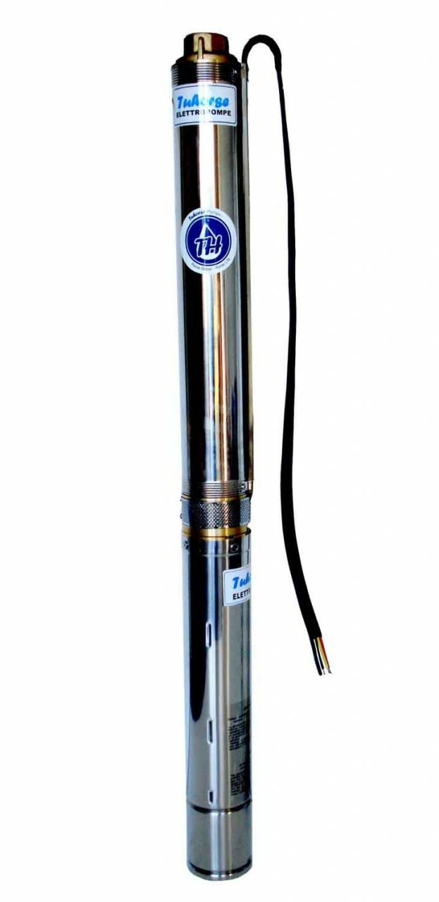 4 Inch Deep Well Submersible Pump | 3HP 15GPM 3-Phase 460V | Tuhorse