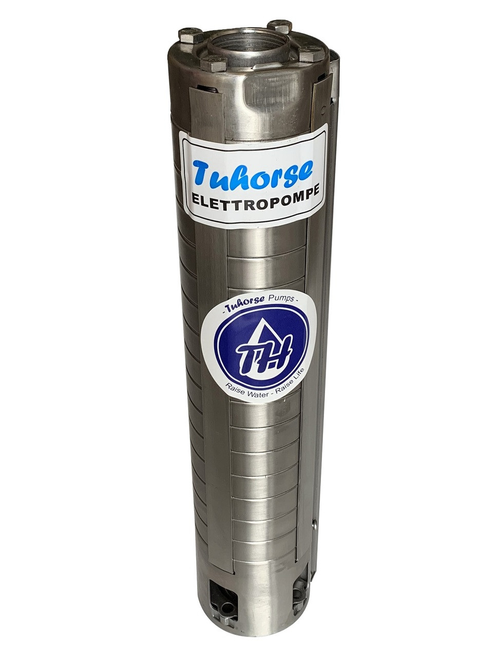 4 Inch High Flow S.S. Well Pump Wet End | 5HP 45GPM | Tuhorse