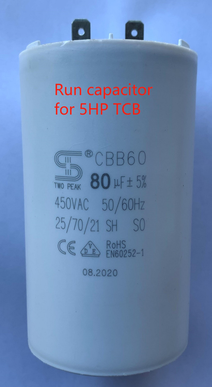 Pump Motor Capacitor | Tuhorse 5HP Control Box Run Capacitor |