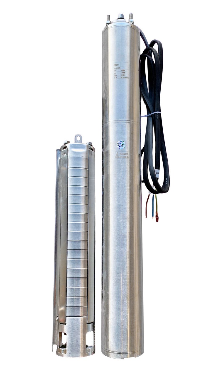 220V 2HP Submersible Deep Well Pump – 440FT Head, 42GPM, Oil-Cooled Motor For High-Volume Water Supply