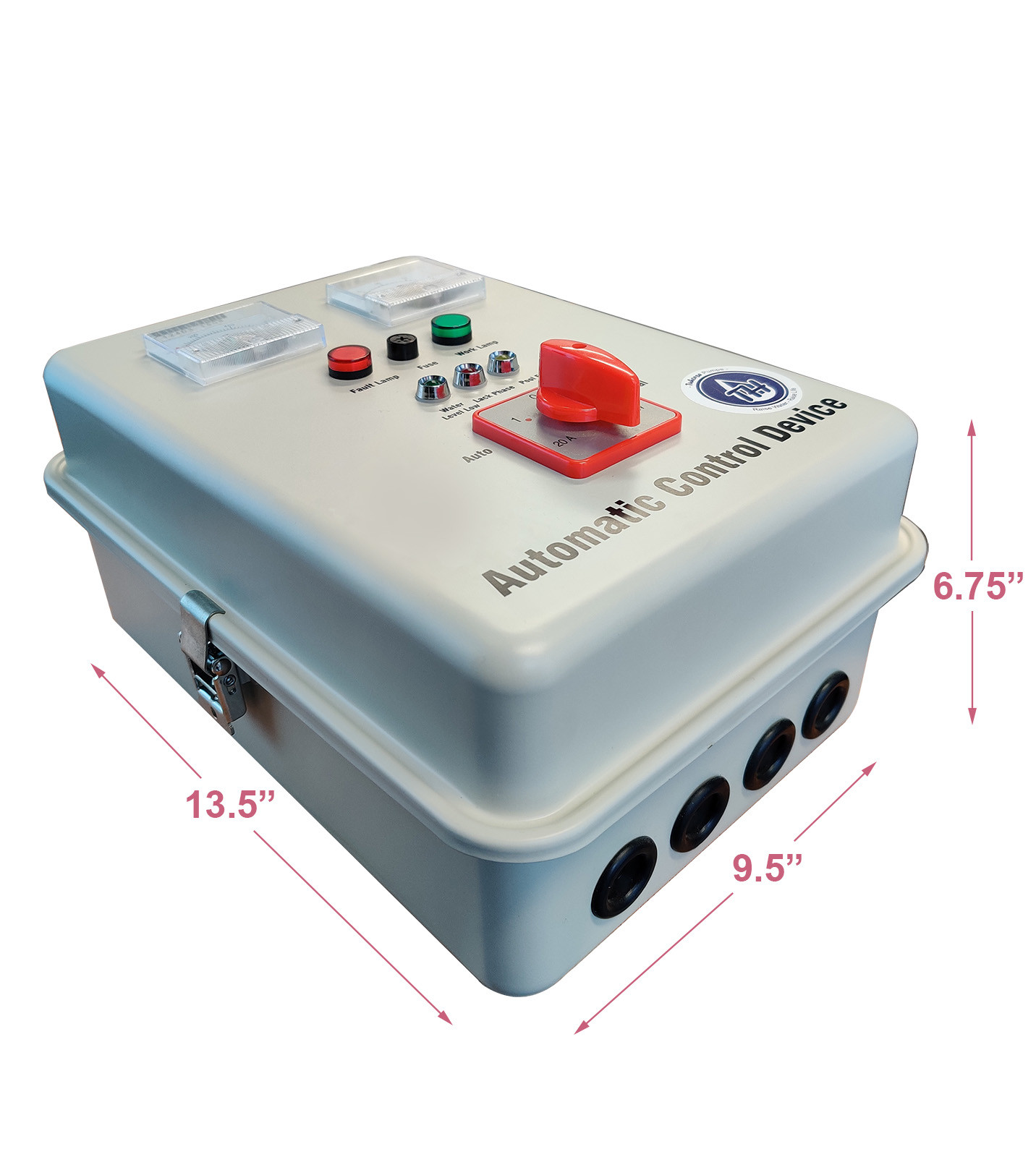 Well Pump Control Boxes 5.5HP 230V 3 Phase Control Panel