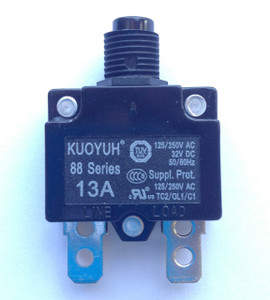 14A/15A Main Breaker / Overload Protector for 2HP Single Phase Control Box 14A/15A Main Breaker / Overload Protector for 2HP Single Phase Control Box