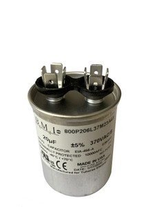 20uF motor run capacitor angle view 20uF motor run capacitor angle view
