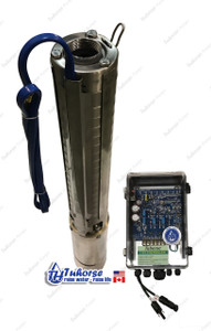 Tuhorse centrifugal deep well solar pump w/ controller Tuhorse centrifugal deep well solar pump w/ controller