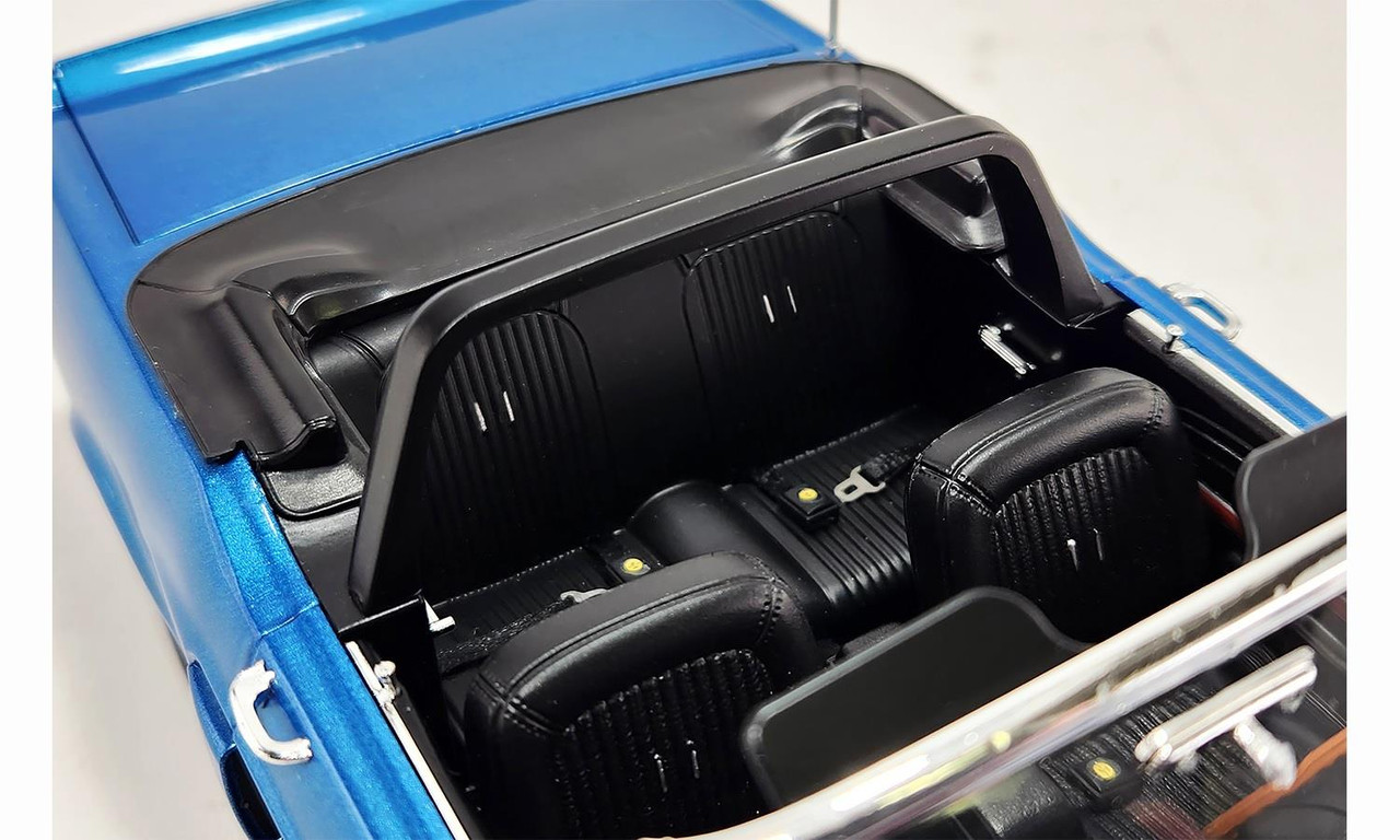 Acme 1:18 Scale 1968 Shelby GT500 Convertible (Acapulco Blue