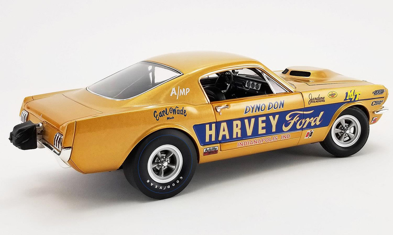 1965 FORD MUSTANG A/FX - HARVEY FORD - DYNO DON DIECAST