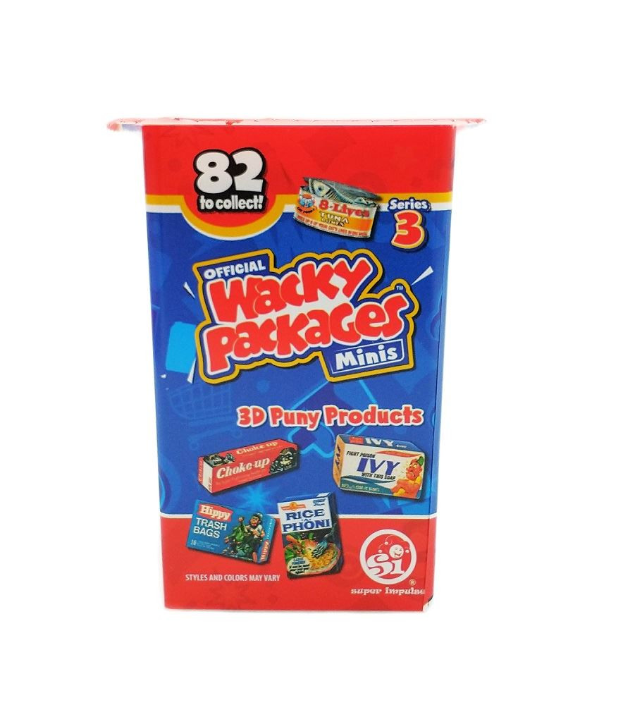 World's Smallest Wacky Packages Minis 3D Blind Box - Retro Hobby