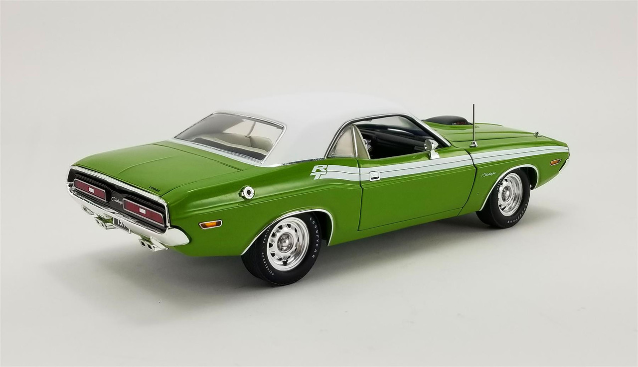 Acme Retro Hobby Exclusive 1:18 Scale 1971 Dodge Challenger R/T (Green)  A1806020RH