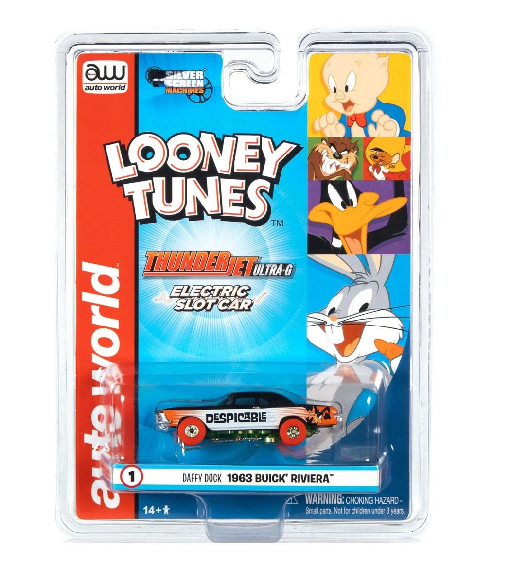 Auto World Diecast ThunderJet R33 Looney Tunes Electric Slot Car