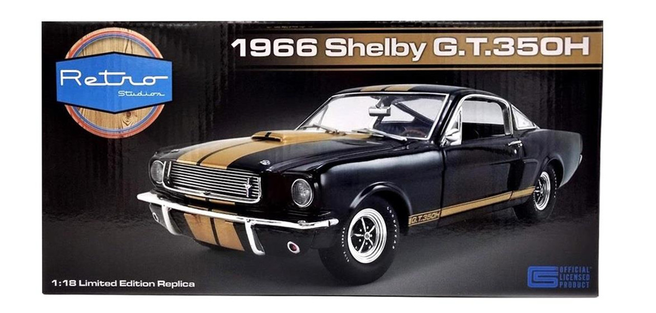 Acme Diecast Retro Studios 1:18 Scale 1966 Shelby GT350H Black