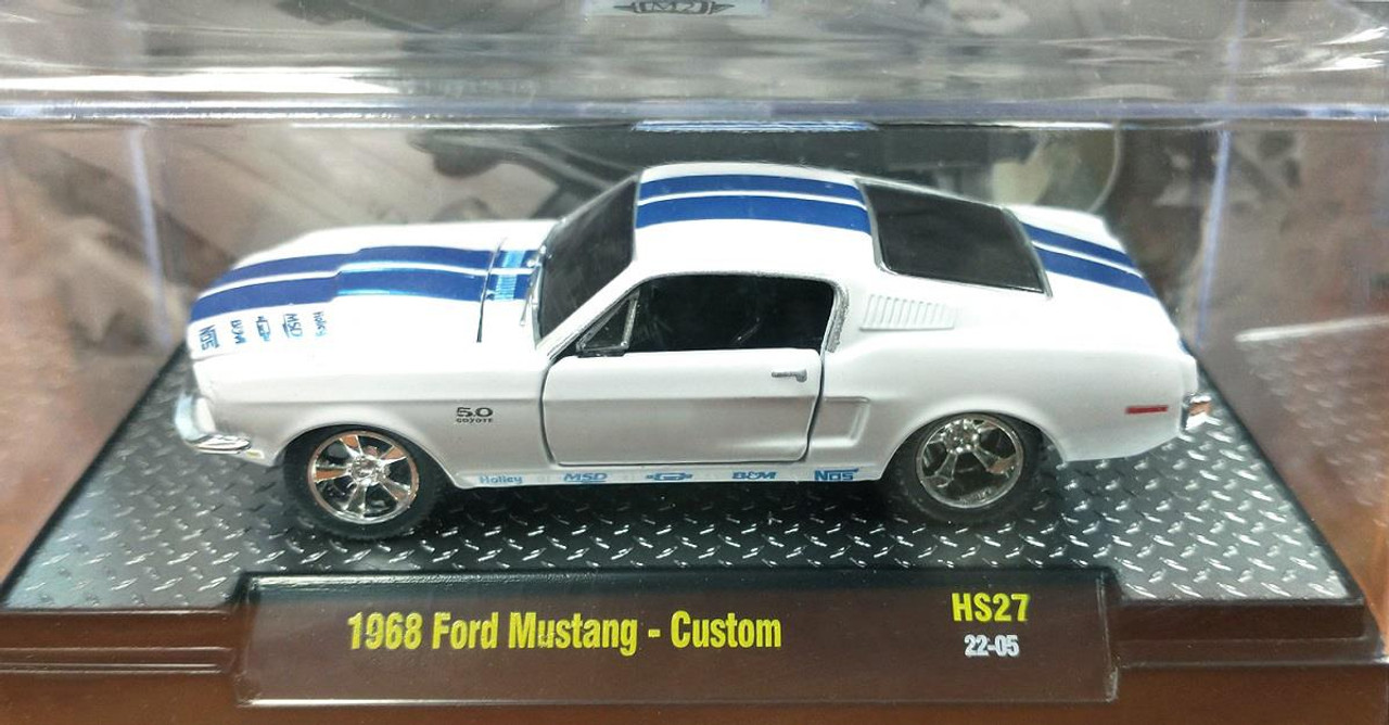 M2 Machines 1:64 Scale 1968 Ford Mustang Custom (31500-HS27