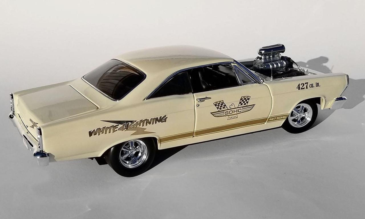 Acme Exclusive 1:18 Scale GMP 1967 Ford Fairlane 427 SOHC - White Lightning  18931