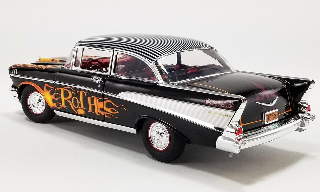 カスタムヘッドdd Pro Street Beast: Dennis Deveau's 1957 Chevy