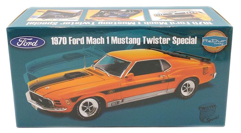 Acme Retro Hobby Exclusive 1:18 Scale 1970 Ford Mustang Mach 1