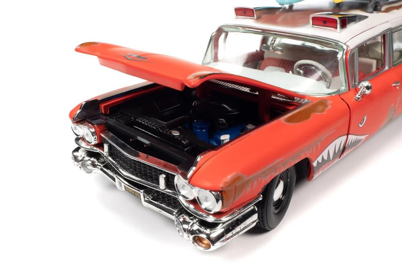 Auto World 1:18 Scale 1959 Cadillac Eldorado Ambulance Surf