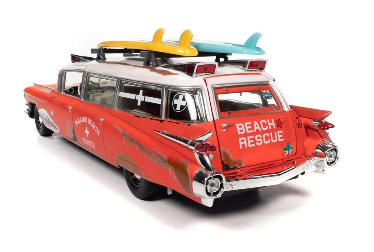 Auto World 1:18 Scale 1959 Cadillac Eldorado Ambulance Surf
