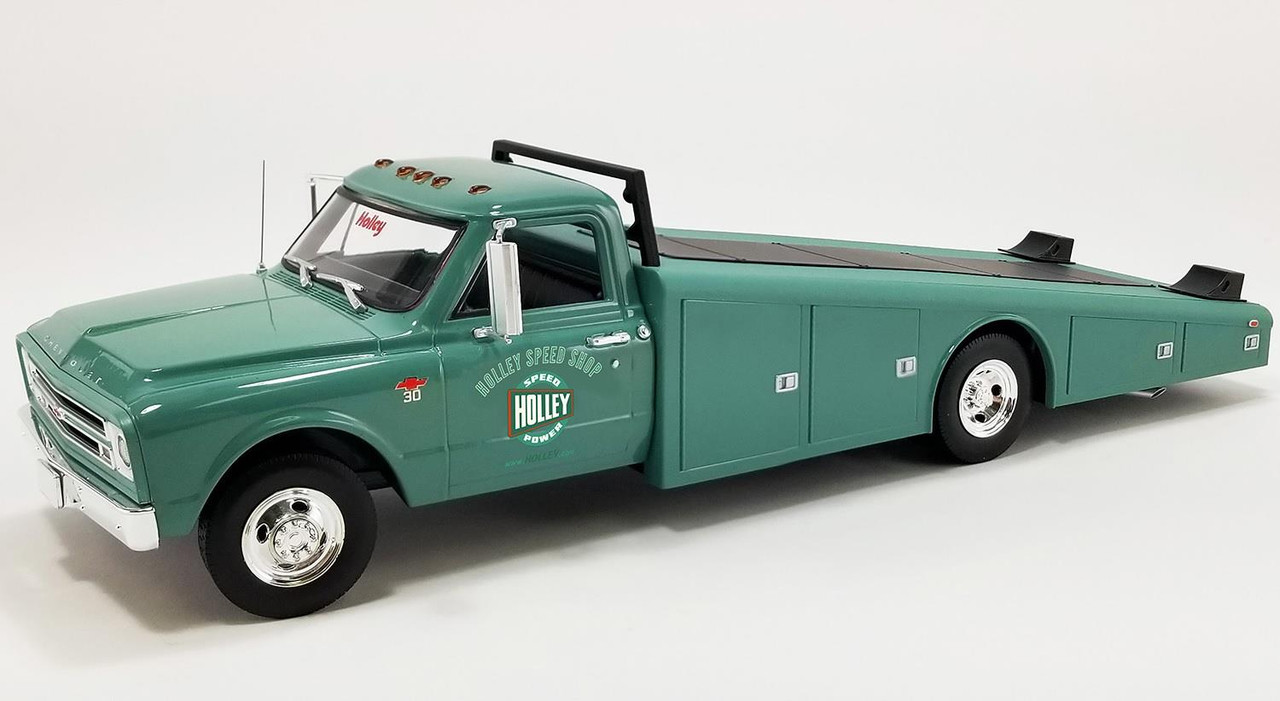 Acme 1:18 Scale 1967 Chevrolet C-30 Ramp Truck - Holley Speed Shop  A1801707GH