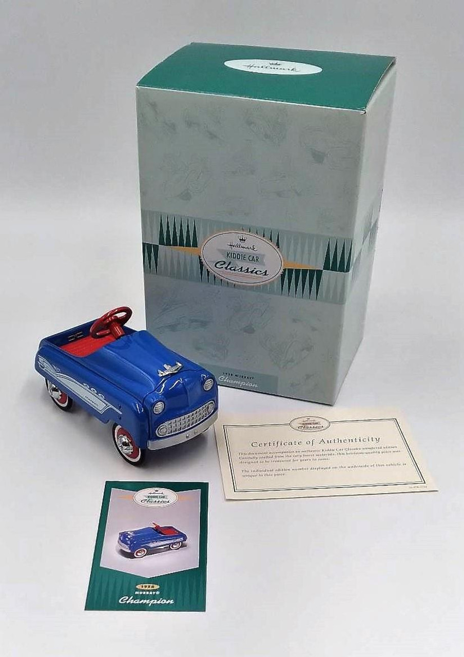 Hallmark Kiddie Car Classics 1958 Murray Champion Pedal Car (Blue)