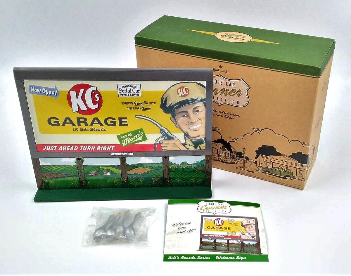 KENT KIDWELL ケント・キッドウェル　ヘッドマーチャントガレージキット Hallmark Kiddie Car Classics - Corner Collection - Bill's Boards