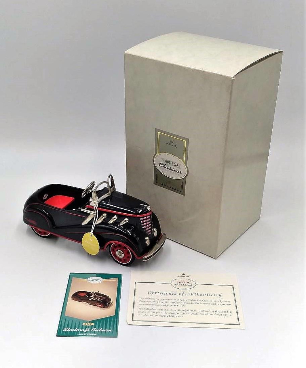 Hallmark Kiddie Car Classics - 1937 Steelcraft Auburn Pedal Car