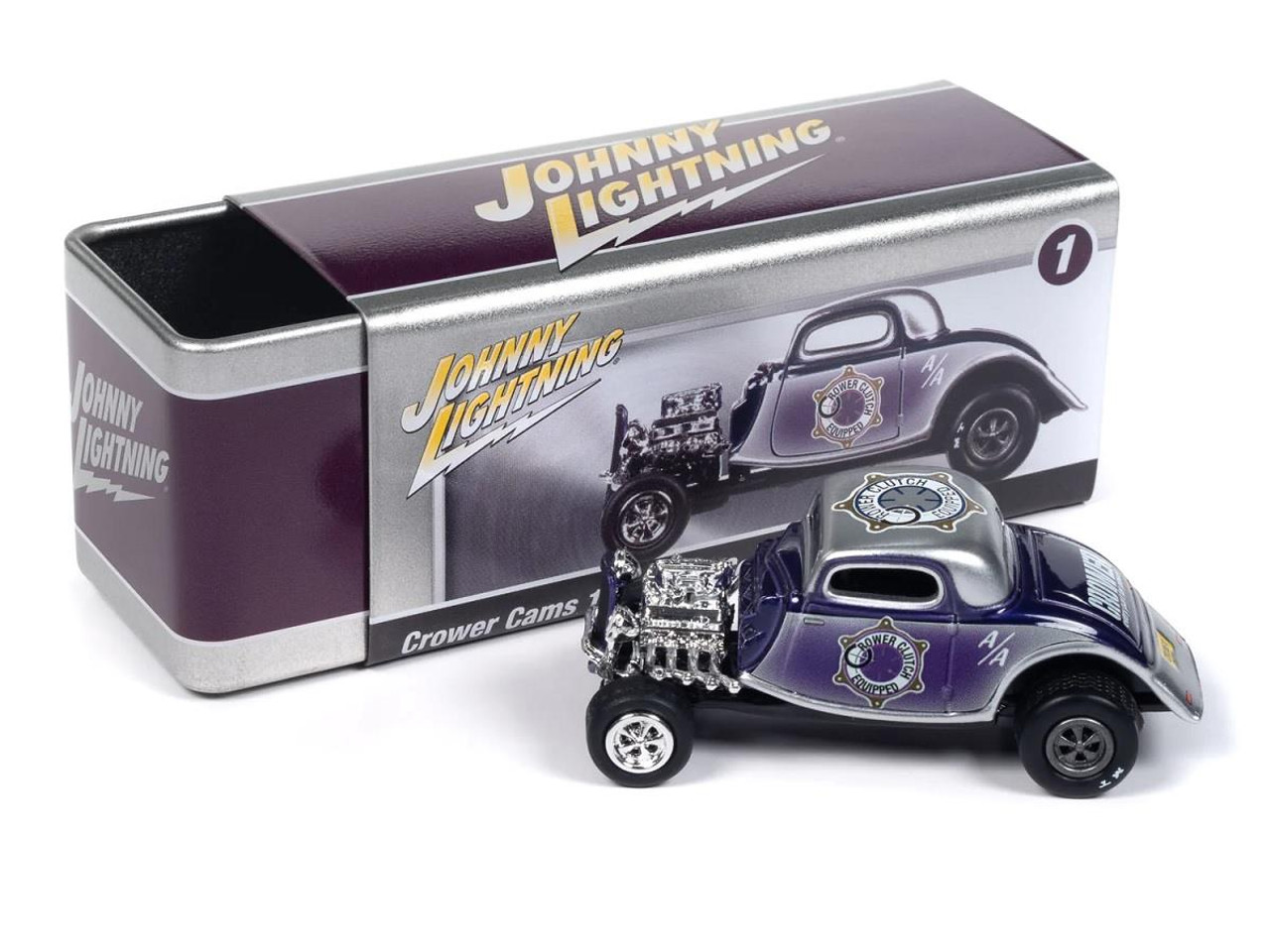 JOHNNY LIGHTNING JOHNNY LIGHTNING 1934 フォード クーペ クローワーカム ミニカー ジョニーライトニング crower cams ホットロッド クラッチ