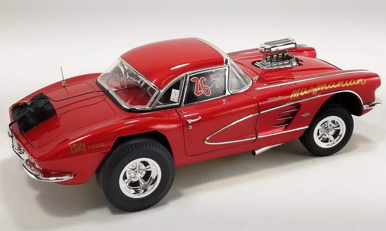 Acme 1:18 Scale 1961 Chevrolet Corvette Gasser - #26 Mazmanian A1800927