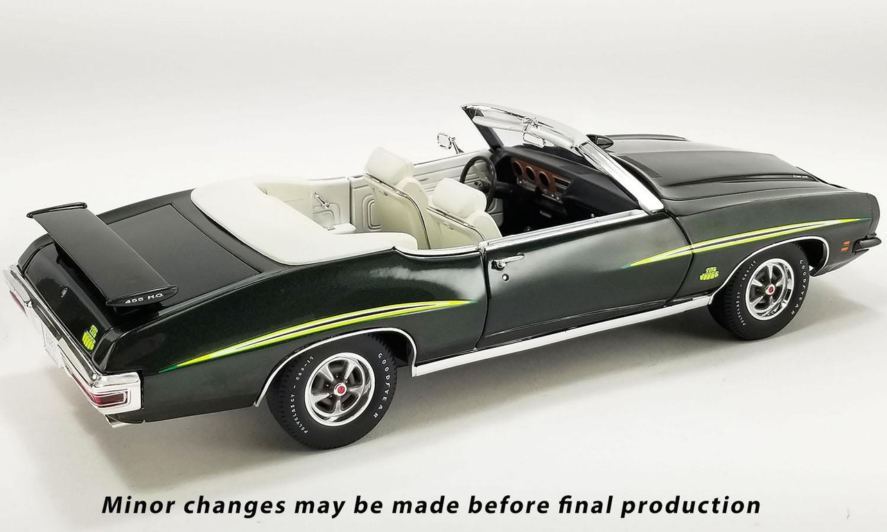 Acme 1:18 Scale 1971 Pontiac GTO Judge Convertible (Laurentian 