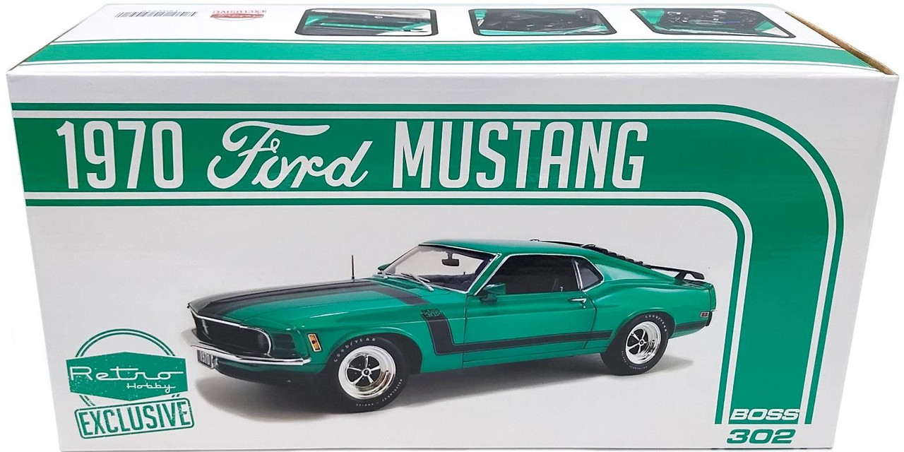 Acme Retro Hobby Exclusive 1:18 Scale 1970 Ford Mustang Boss 302