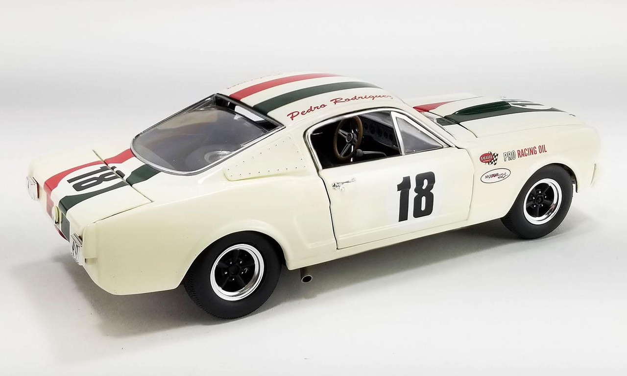 Acme 1:18 Scale #18 1965 Shelby GT350R - Pedro Rodriguez A1801871