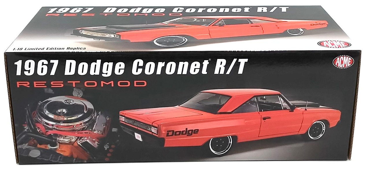 Acme 1:18 Scale 1967 Dodge Coronet R/T Restomod A1806604