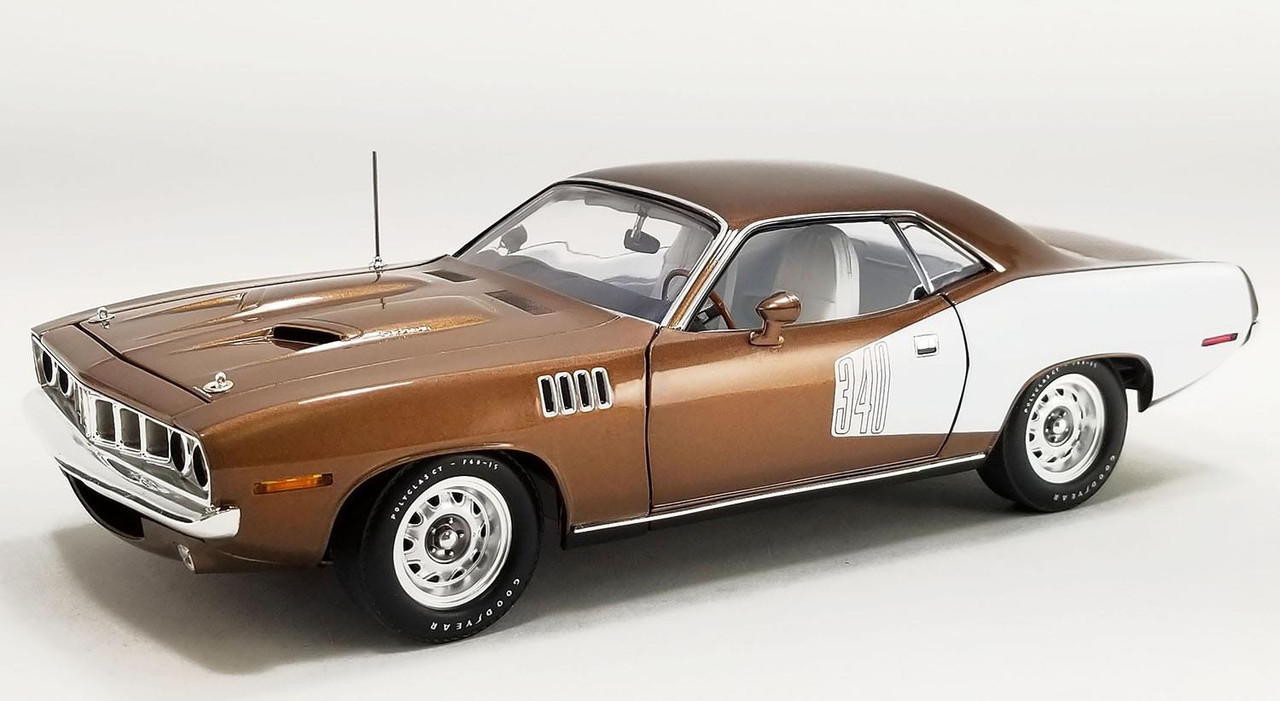 Modèle Réduit ACME 1:18 Plymouth HEMI Cuda 1969 Street Fighter Bleu - Occasion Collection