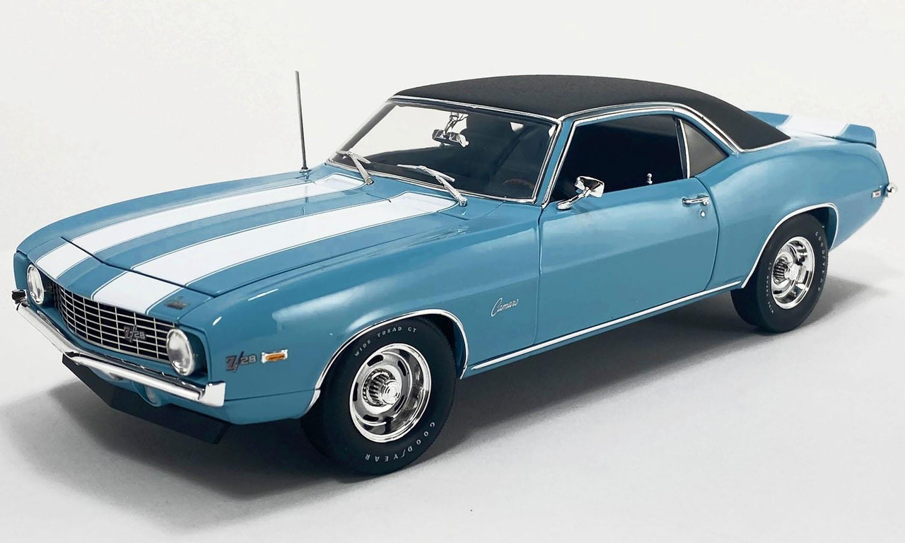 Ertl製 1/18 シボレー Camaro 1969 INDY カマロ ERTL AMERICAN MUSCLE 1969 Camaro Z-28 Gold Chase Car 1:18