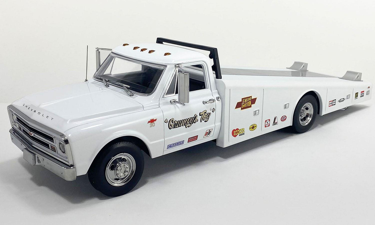 No227ミニカー1/18 CHEVROLET C-30 RAMP TRUCK Acme 1:18 Scale 1967 Chevrolet C-30 Ramp Truck - Grumpy's