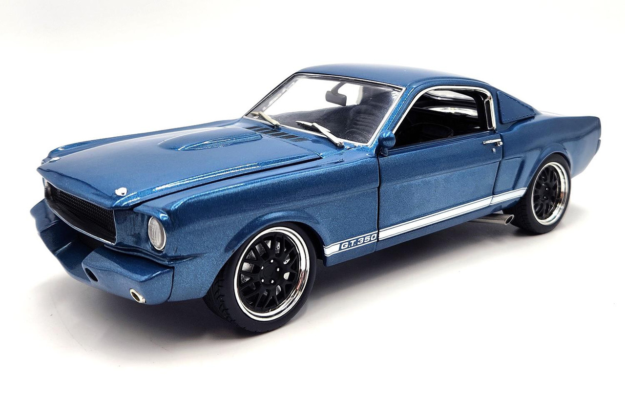 Acme 1:18 Scale 1965 Shelby GT350R - Pro Touring (Blue) A1801879