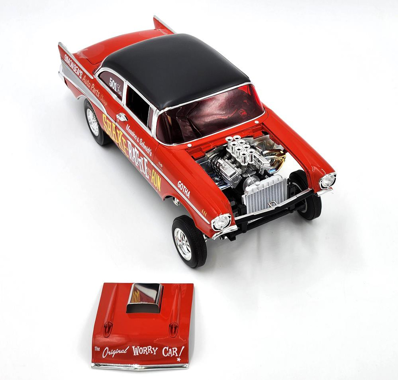 アーテル/'57 Chevyシボレー BelAirベルエア アメグラ 1/18 アーテル/'57 Chevyシボレー BelAirベルエア アメグラ 1/18