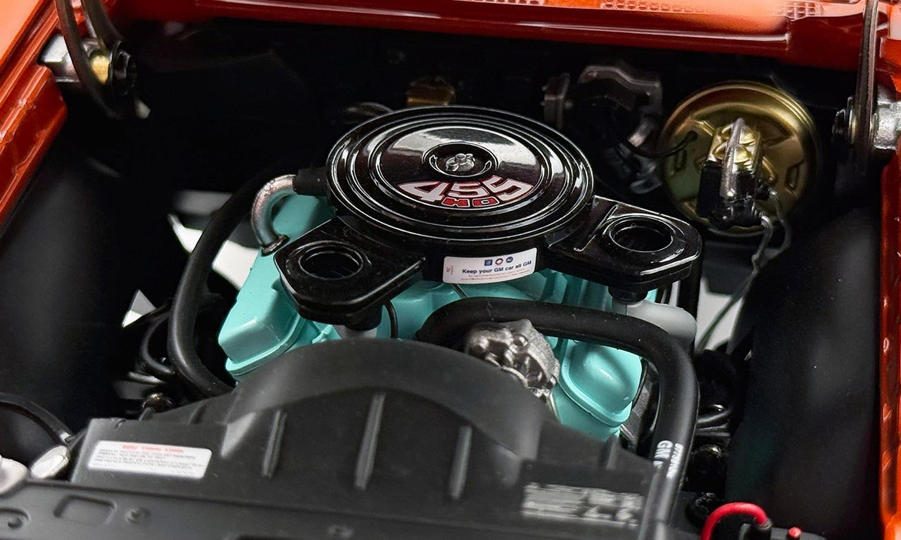 Acme 1:18 Scale 1972 Pontiac GTO LeMans (Sundance Orange) A1801226