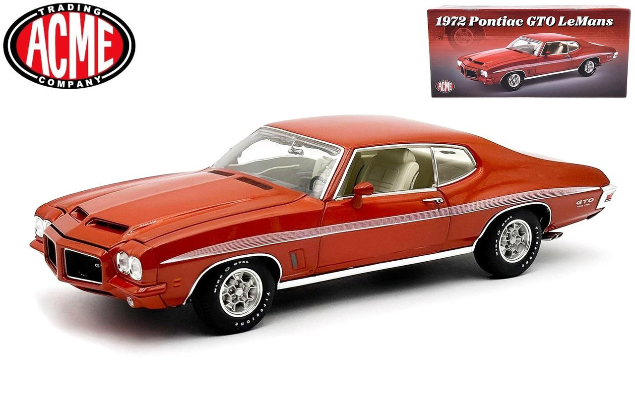 ミニカー GMP- 1972 PONTIAC GTO Acme 1:18 Scale 1972 Pontiac GTO LeMans (Sundance Orange) A1801226