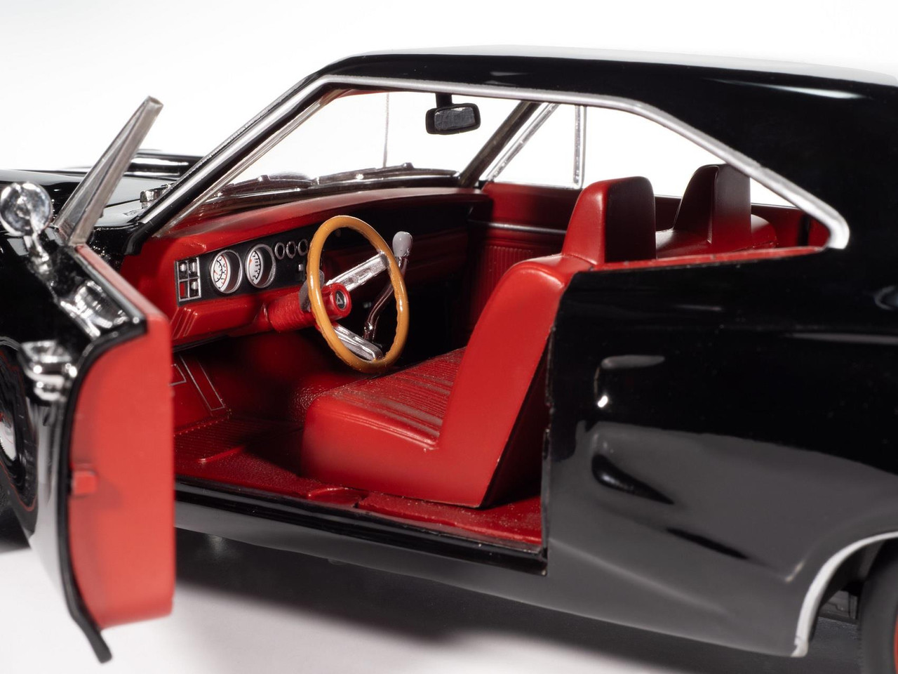 ACME 1/18 Dodge Coronet R/T Restomod - Orange/Black - Octane Republic Die Cast A