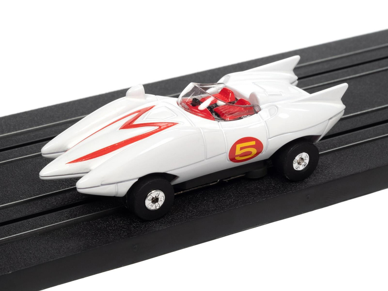 Auto World 19' Speed Racer Mach 5 Mania Electric Slot Car Race Set