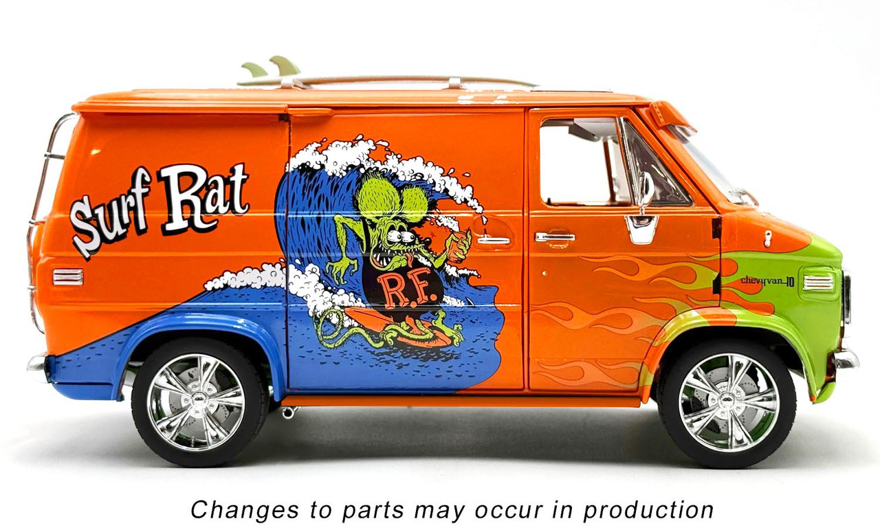 Acme 1:18 Scale 1976 Chevrolet G-Series Van - Rat Fink A1802105