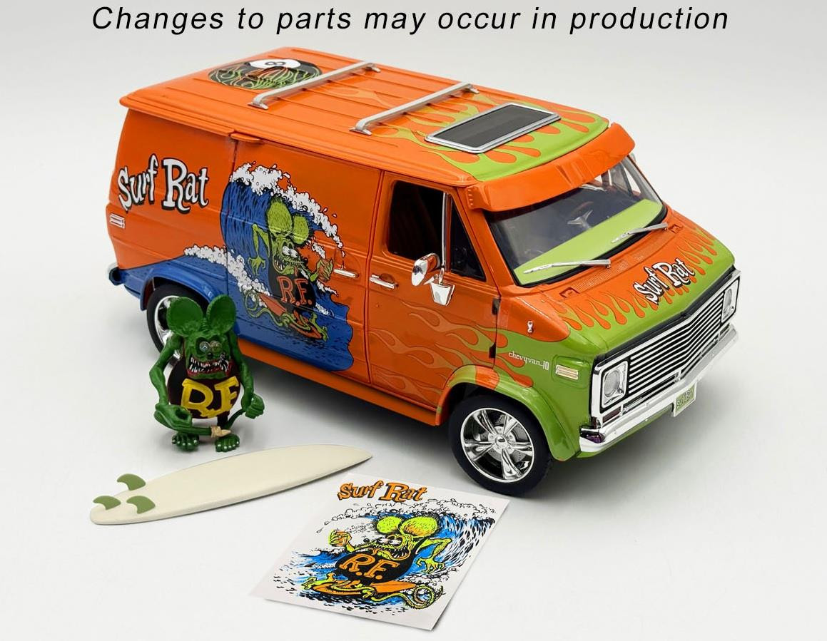 Acme 1:18 Scale 1976 Chevrolet G-Series Van - Rat Fink A1802105