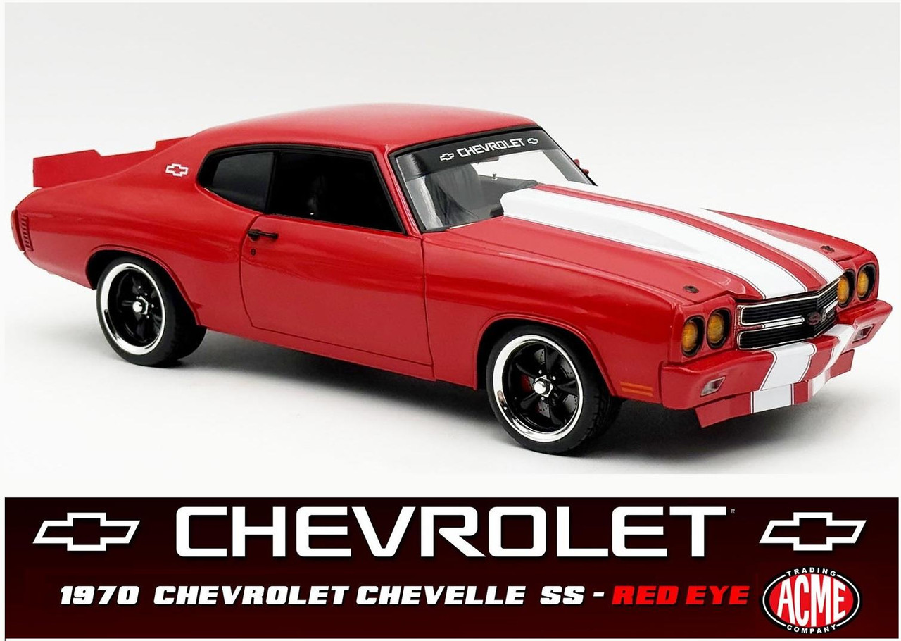 Acme 1970 Chevrolet Chevelle SS - Red Eye 1:18 Scale