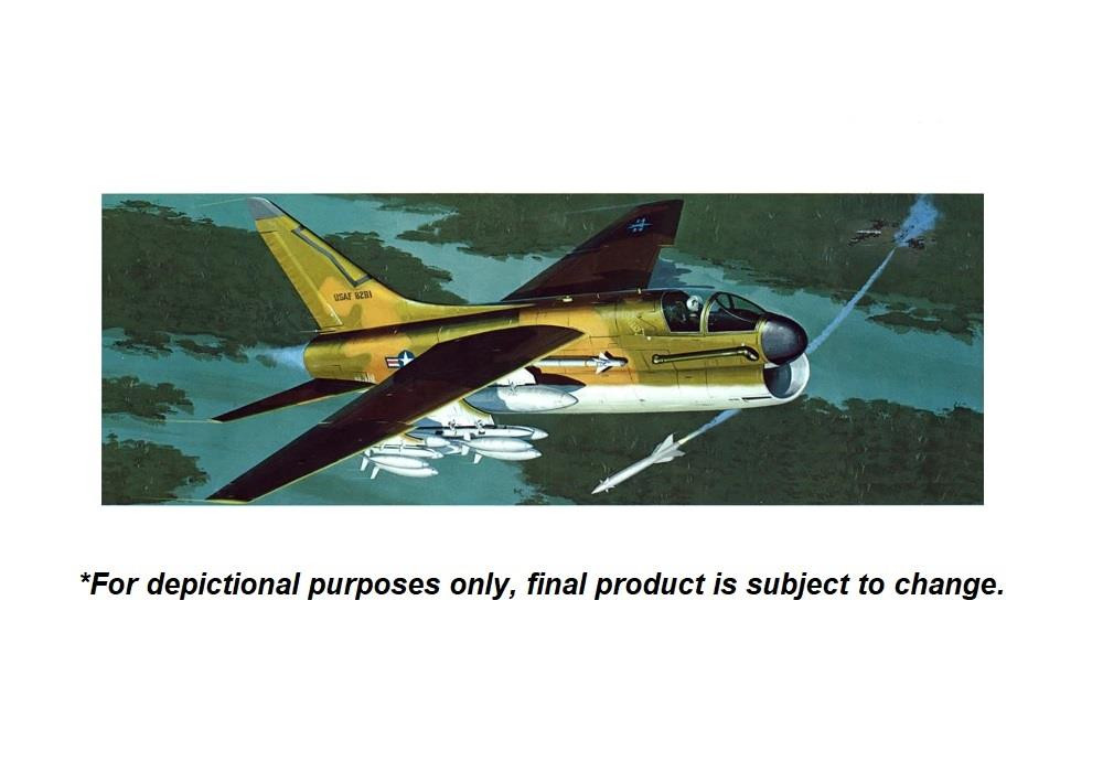 Atlantis 1:48 Scale USAF A7-D Corsair II Airplane Model Kit A395