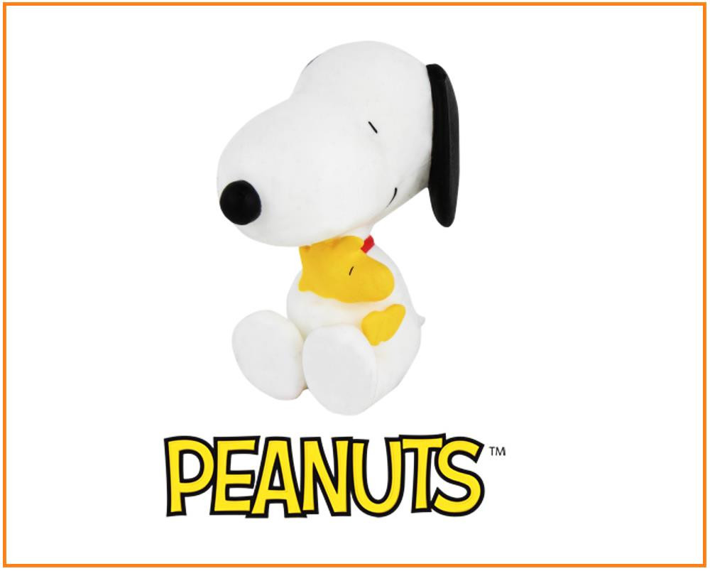 World's Smallest Peanuts Stretchies Snoopy & Woodstock 5323