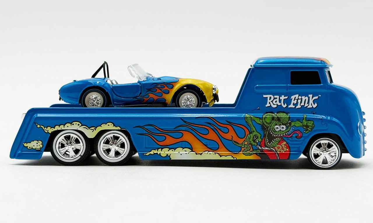 Acme 1:64 Scale Rat Fink Hauler with Cobra Super Snake SC64006