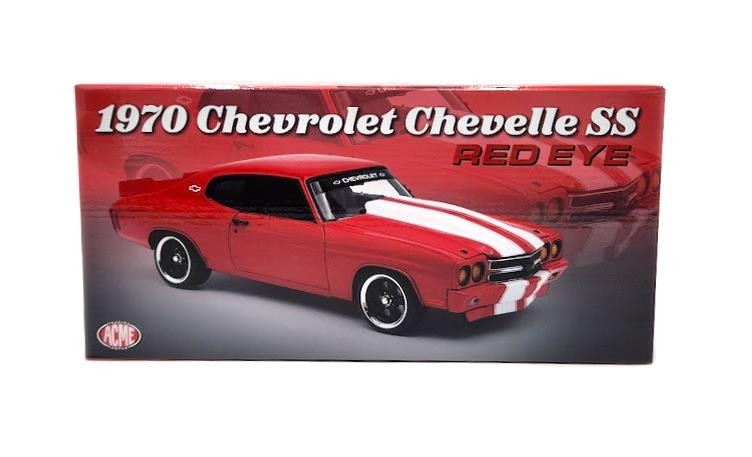 Acme 1:18 Scale 1970 Chevrolet Chevelle SS - Red Eye A1805529