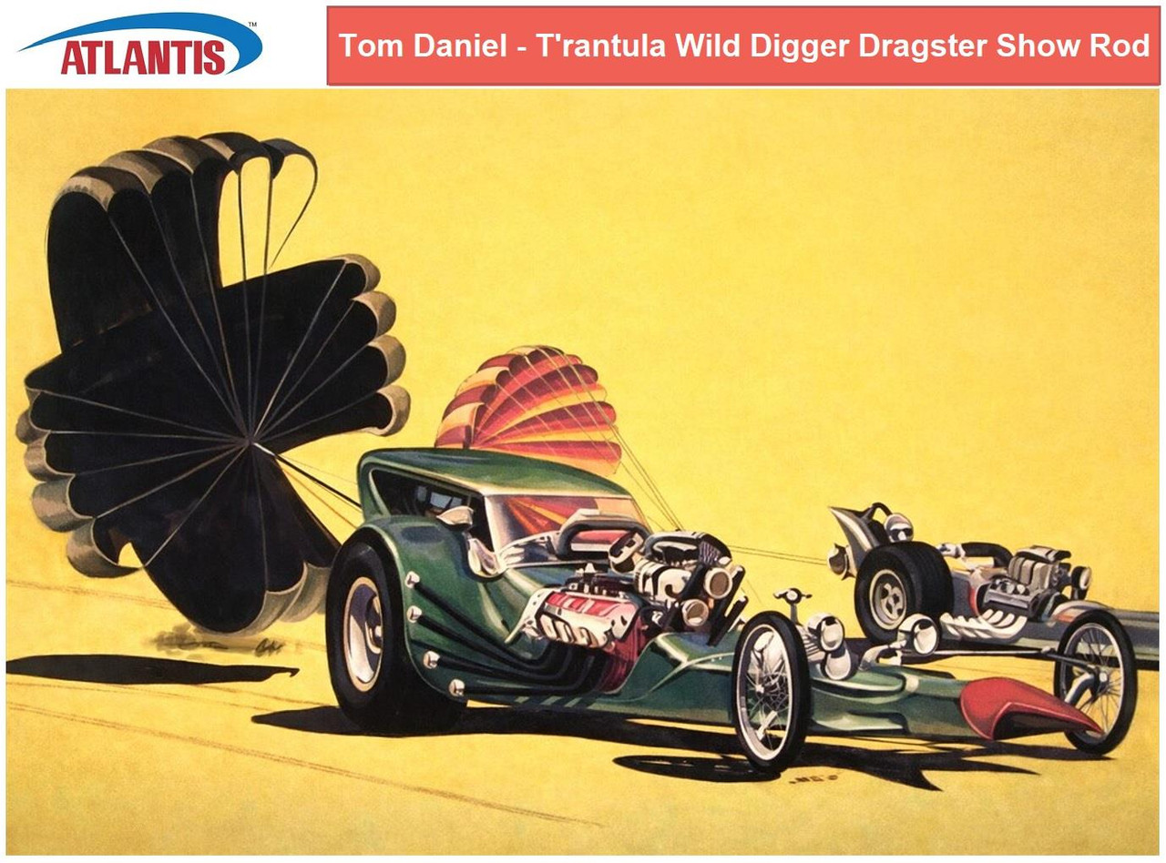 Atlantis 1:24 Scale Tom Daniel - T'rantula Wild Digger Dragster