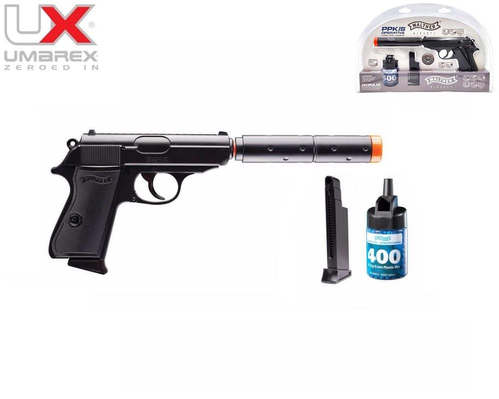ＰＰＫ/S Umarex Walther PPK/S Operative Kit Airsoft Pistol w/ BBs 2272042
