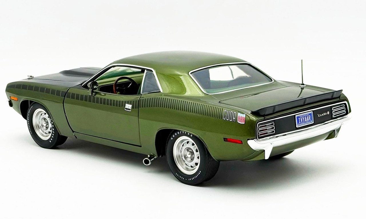 Acme 1:18 Scale 1970 Plymouth AAR Cuda (Ivy Green) A1806140
