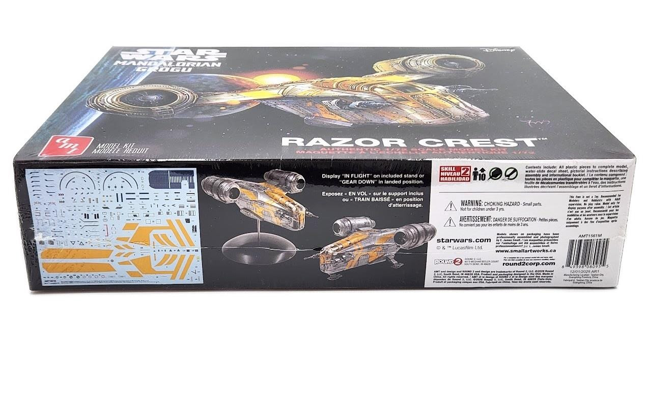 AMT 1:72 Scale Star Wars: The Mandalorian & Grogu Razor Crest